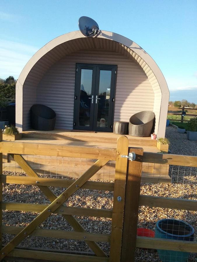 Heated Supersize Glamping Pod With Ensuite Bathroom, Wilburton, Nr Ely, Cambs Екстериор снимка